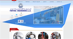 Desktop Screenshot of fortunauae.com